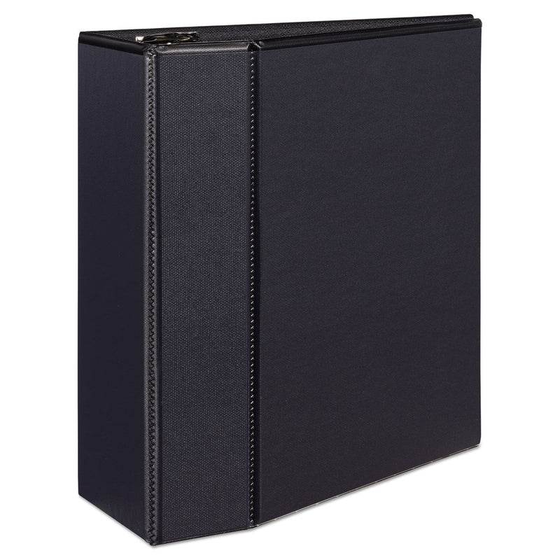 Avery Durable View Binder with DuraHinge and EZD Rings, 3 Rings, 5" Capacity, 11 x 8.5, Black, (9900)