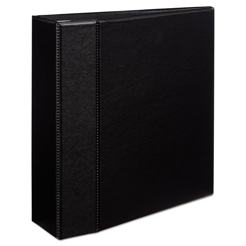Avery Heavy-Duty Non-View Binder with DuraHinge and Locking One Touch EZD Rings, 3 Rings, 4" Capacity, 11 x 8.5, Black