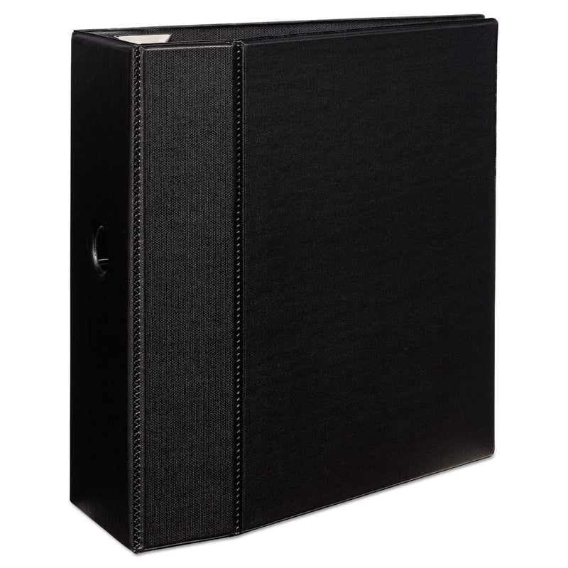 Avery Heavy-Duty Non-View Binder with DuraHinge, Locking One Touch EZD Rings and Thumb Notch, 3 Rings, 5" Capacity, 11 x 8.5, Black
