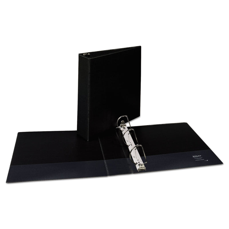 Avery Durable Non-View Binder with DuraHinge and Slant Rings, 3 Rings, 2" Capacity, 11 x 8.5, Black