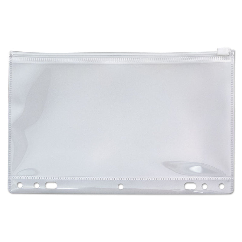 Angler's Zip-All Ring Binder Pocket, 6 x 9.5, Clear