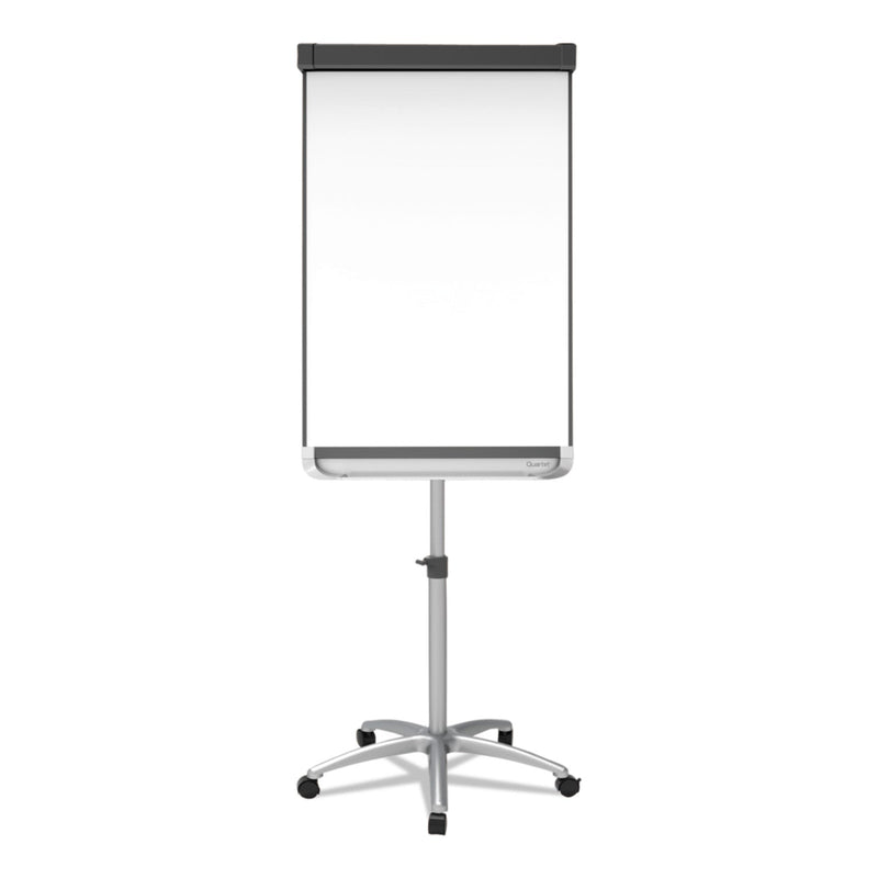 Quartet Prestige 2 Mobile Presentation Easel, 3 ft x 2 ft, Silver/White