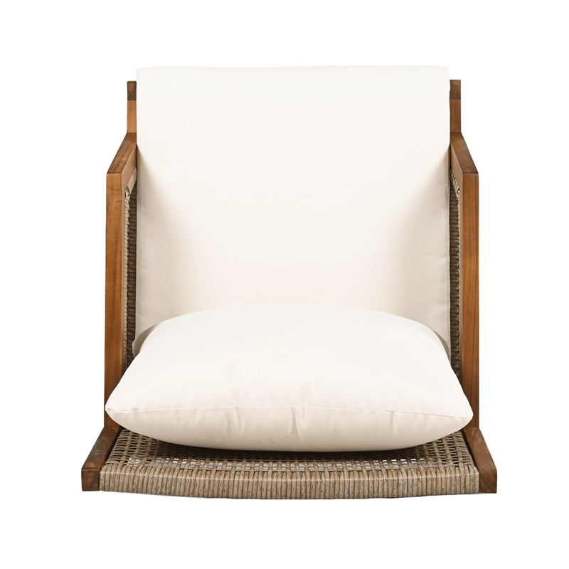 Acacia Wood Patio Furniture Club Chair