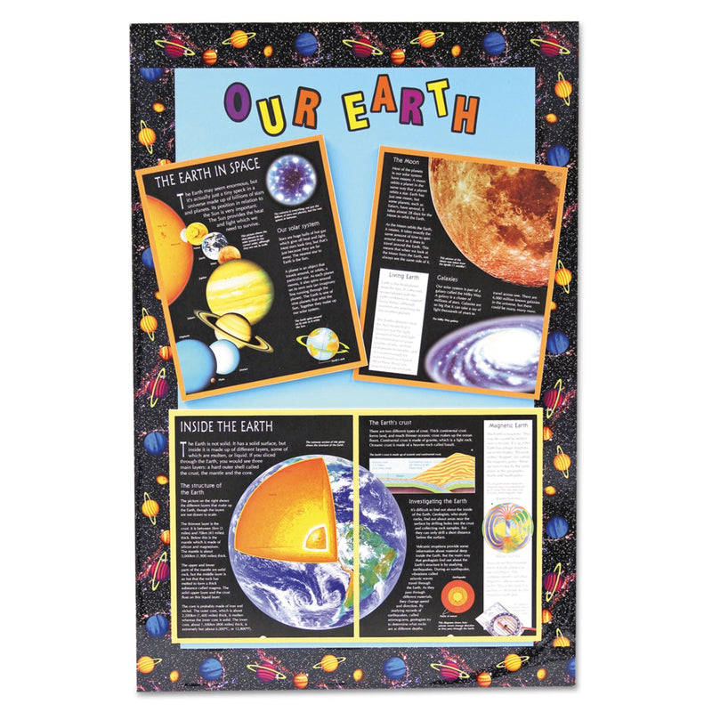 Elmer's CFC-Free Polystyrene Foam Board, 20 x 30, Black Surface and Core, 10/Carton