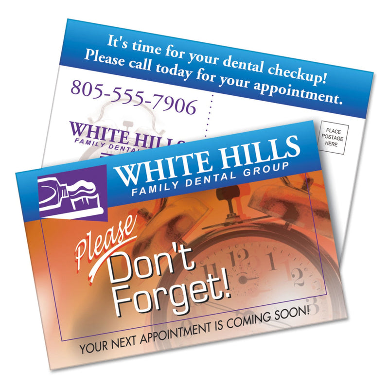 Avery Printable Postcards, Inkjet, 85 lb, 4 x 6, Matte White, 100 Cards, 2 Cards/Sheet, 50 Sheets/Box