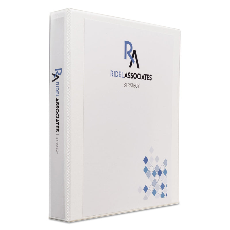 Avery Heavy-Duty Non Stick View Binder with DuraHinge and Slant Rings, 3 Rings, 1" Capacity, 11 x 8.5, White, (5304)