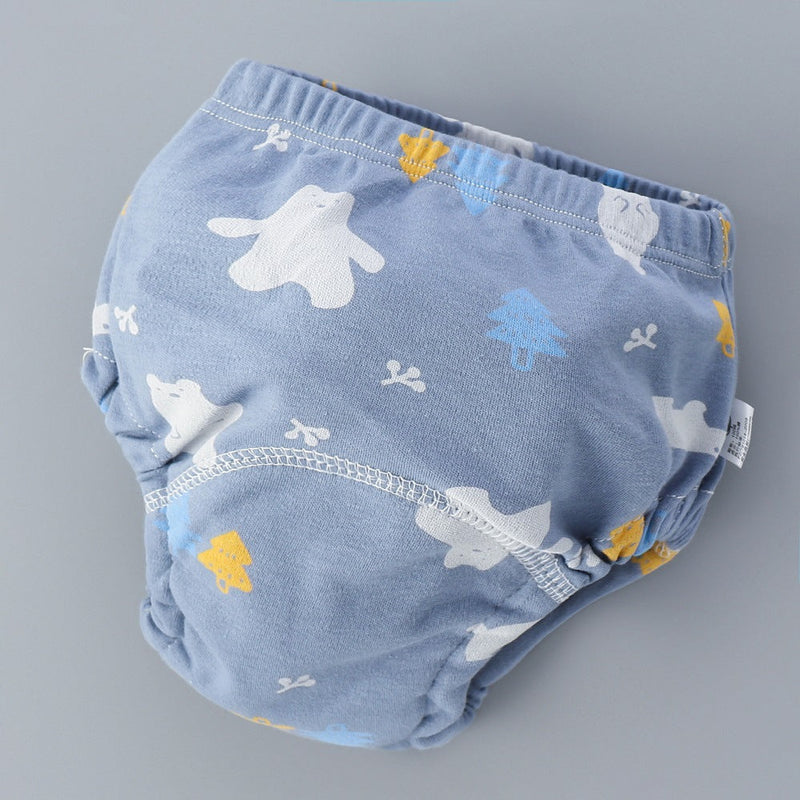 Washable 6-layer Breathable Gauze Baby Diaper Cover
