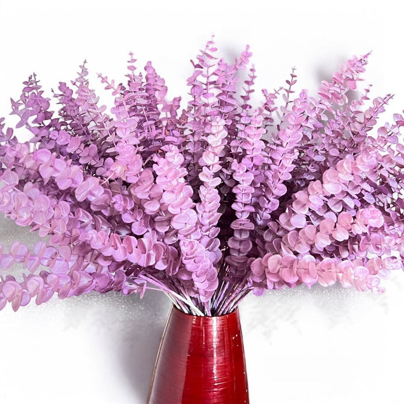 Fake Eucalyptus Stems - Artificial Greenery Leaves For Decor