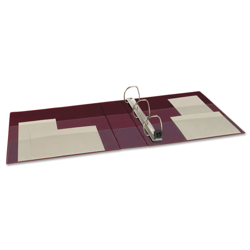 Avery Heavy-Duty Non-View Binder with DuraHinge and One Touch EZD Rings, 3 Rings, 2" Capacity, 11 x 8.5, Maroon