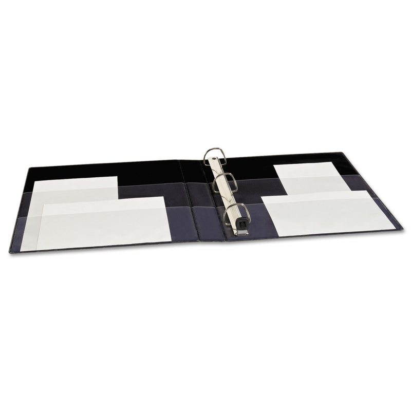 Avery Heavy-Duty Non-View Binder with DuraHinge and One Touch EZD Rings, 3 Rings, 1" Capacity, 11 x 8.5, Black