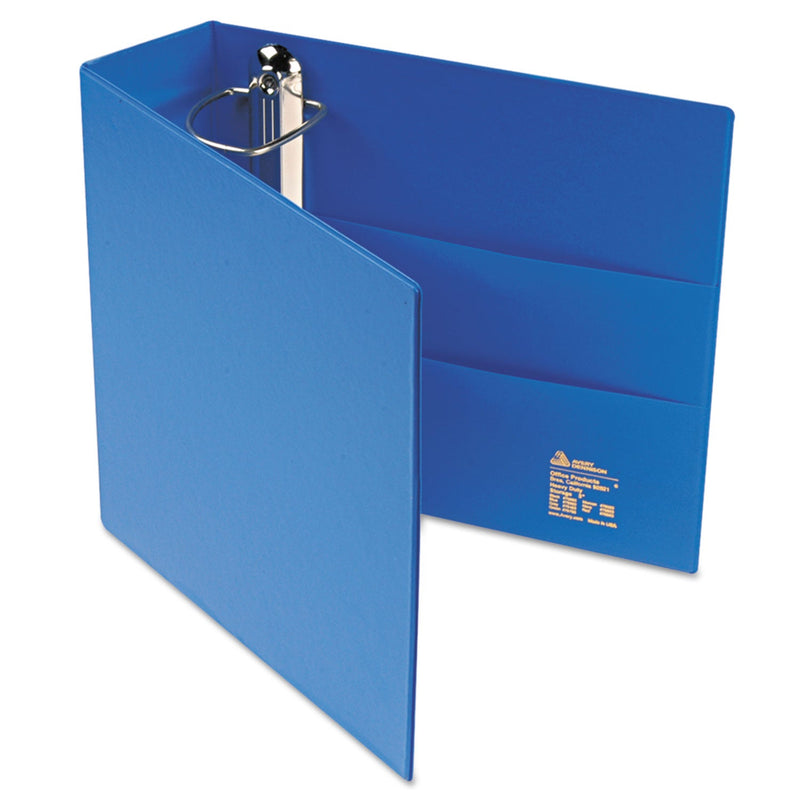 Avery Heavy-Duty Non-View Binder with DuraHinge and Locking One Touch EZD Rings, 3 Rings, 3" Capacity, 11 x 8.5, Blue