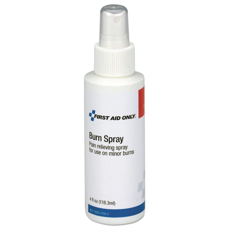 First Aid Only Refill for SmartCompliance General Business Cabinet, First Aid Burn Spray, 4 oz Bottle