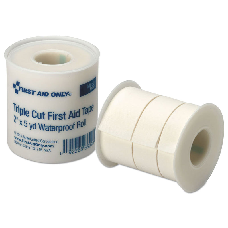 First Aid Only Refill for SmartCompliance General Business Cabinet, TripleCut Adhesive Tape, 2" x 5 yd Roll