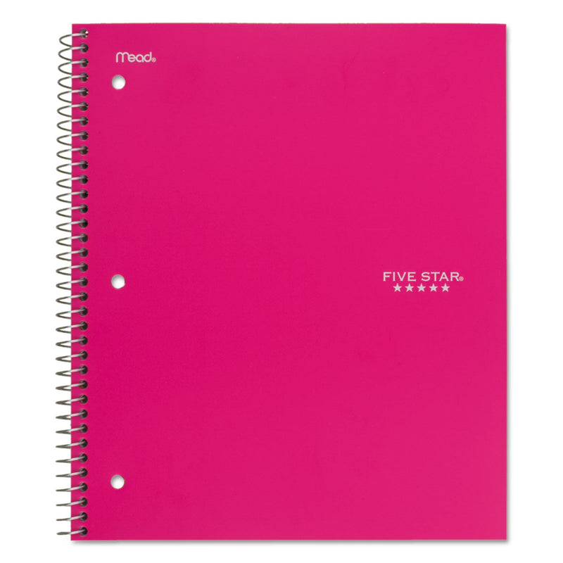 Five Star Trend Wirebound Notebook, 3 Subject, Medium/College Rule, Randomly Assorted Covers, 11 x 8.5, 150 Sheets
