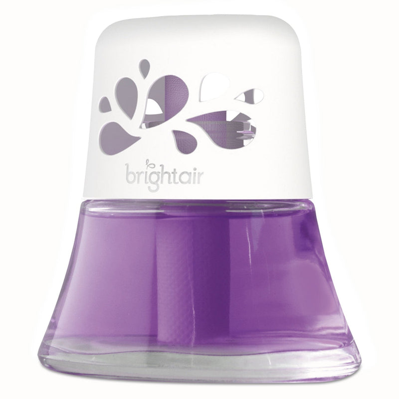 BRIGHT Air Scented Oil Air Freshener Sweet Lavender and Violet, 2.5 oz, 6/Carton