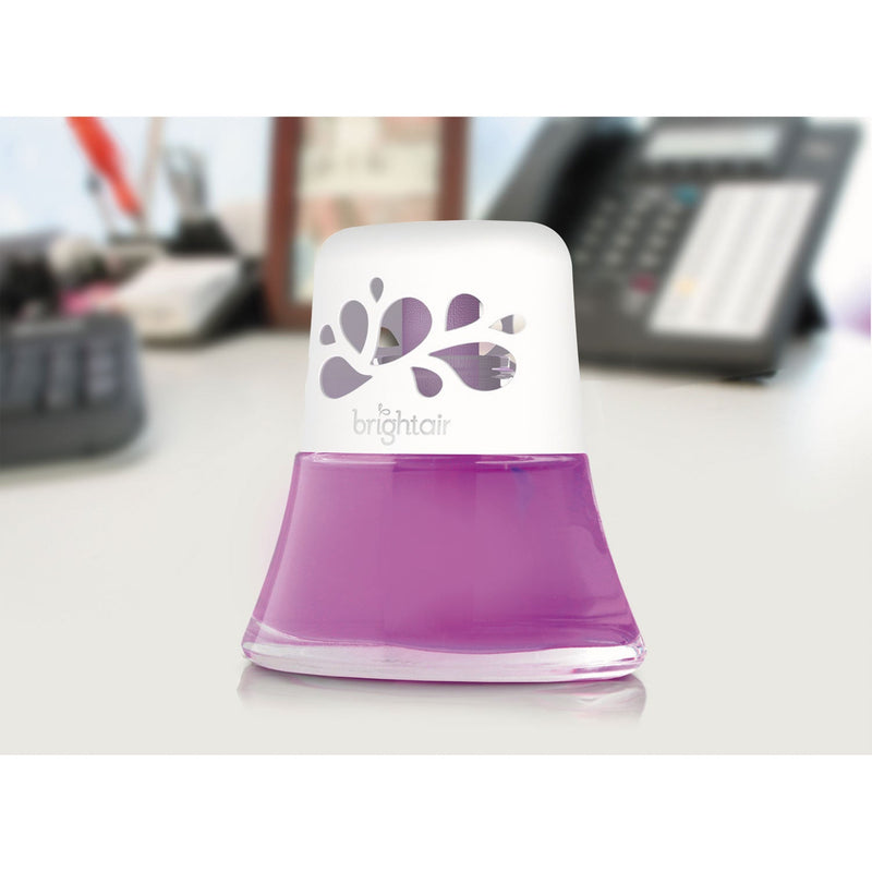 BRIGHT Air Scented Oil Air Freshener Diffuser, Fresh Petals and Peach, Pink, 2.5 oz