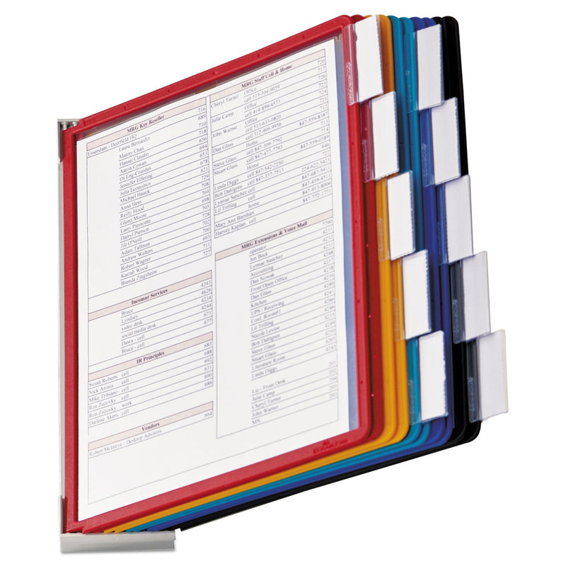 Durable VARIO Wall Reference System, 10 Panels, Assorted Borders and Panels