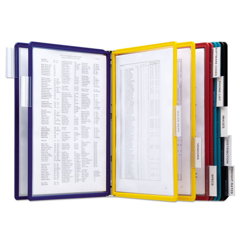 Durable VARIO Wall Reference System, 10 Panels, Assorted Borders and Panels