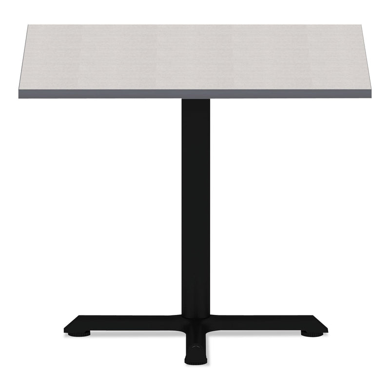 Alera Reversible Laminate Table Top, Square, 35.38w x 35.38d, White/Gray