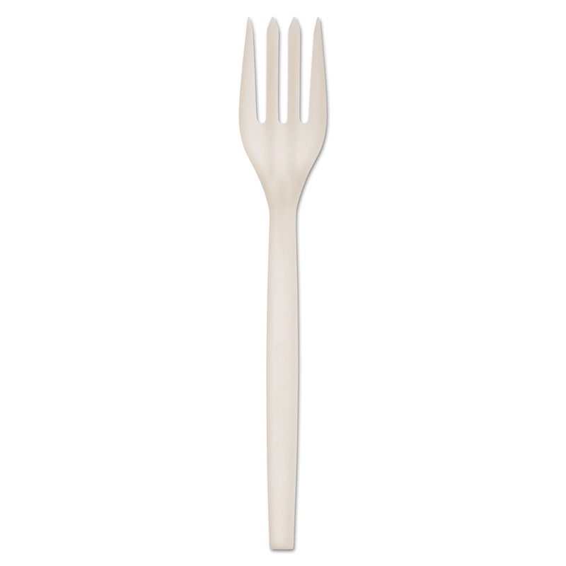Eco-Products Plant Starch Fork - 7", 50/Pack, 20 Pack/Carton