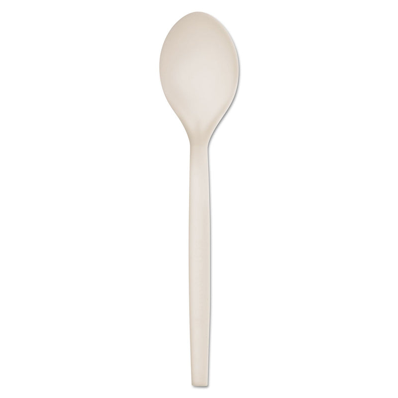 Eco-Products Plant Starch Spoon - 7", 50/Pack, 20 Pack/Carton