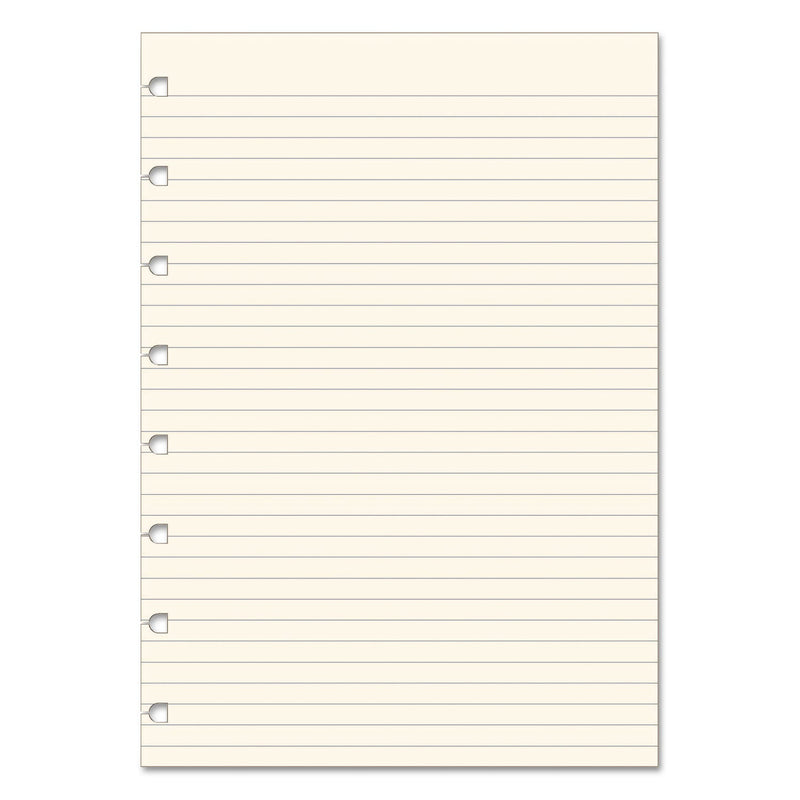 Filofax Notebook Refills, 8-Hole, 8.25 x 5.81, Narrow Rule, 32/Pack