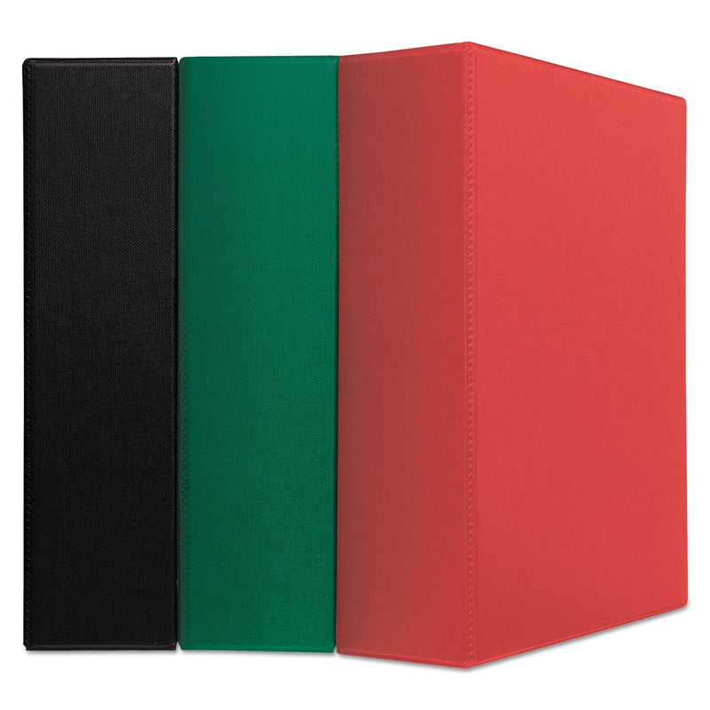 Avery Heavy-Duty Non-View Binder with DuraHinge and One Touch EZD Rings, 3 Rings, 2" Capacity, 11 x 8.5, Black