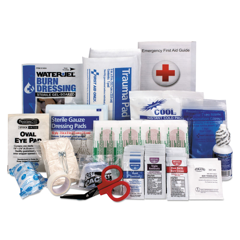 First Aid Only ANSI 2015 Compliant First Aid Kit Refill, Class A, 25 People, 89 Pieces