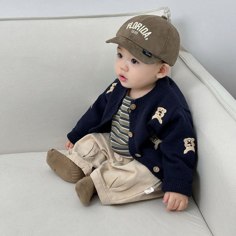 Autumn Fashion Knitted Cardigan Cute Kids Coat