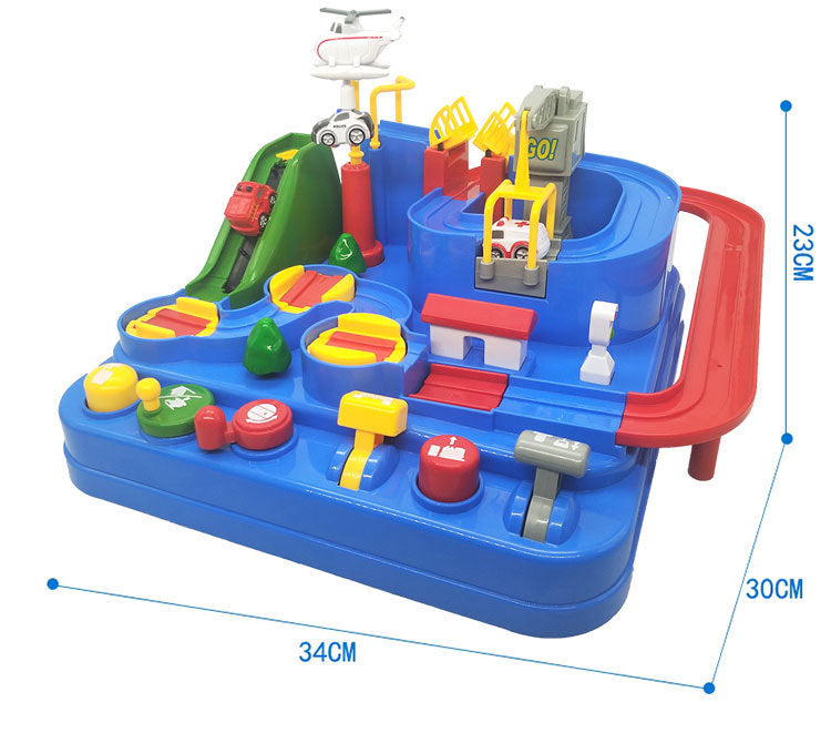Console track toy
