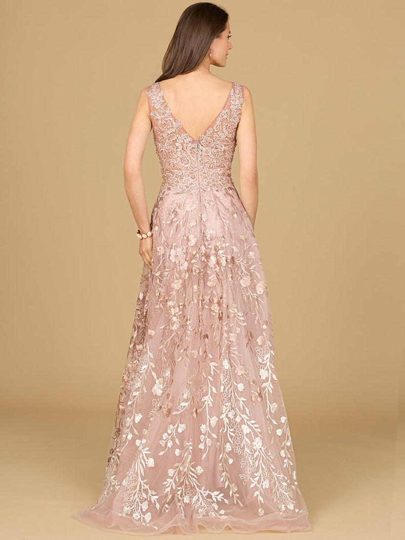 Ombre Lace Ballgown