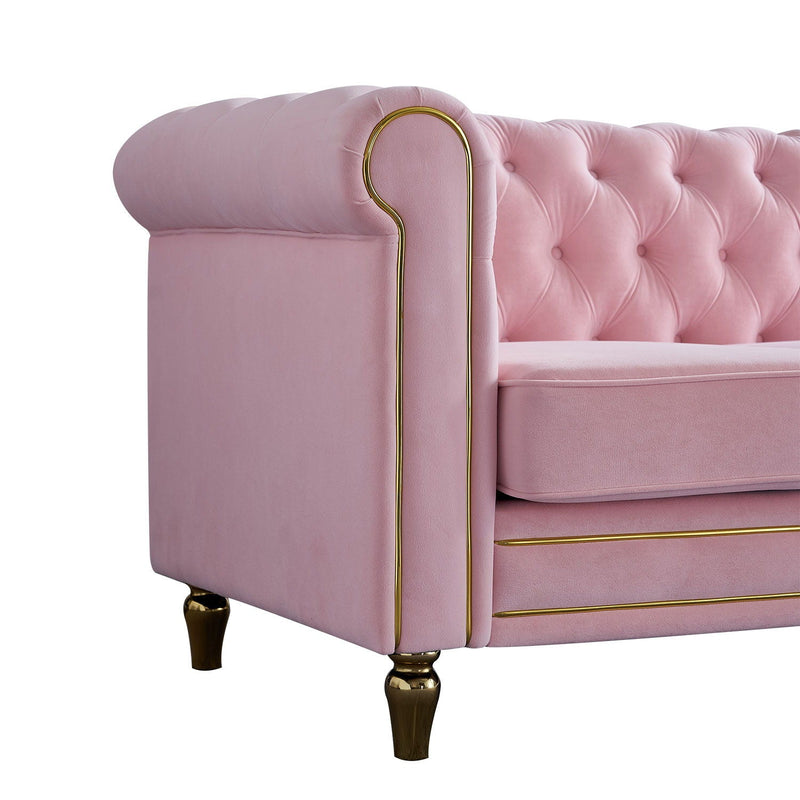 Chesterfield - Sofa 84.65" For Living Room