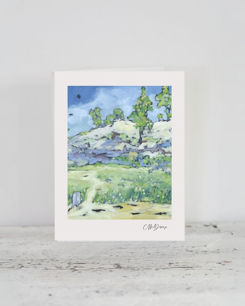 Notecard-  The Beach is Calling and I Must Go.