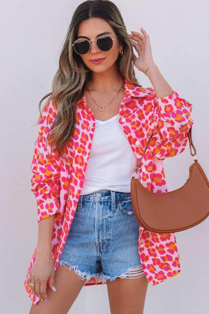Harmoni Printed Up Loose Shirt