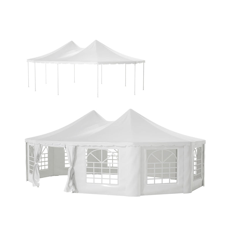 [29X21FT] Extra-Large Heavy-Duty Outdoor Waterproof Party, Wedding Tent With Steel Frame (SAK53821)