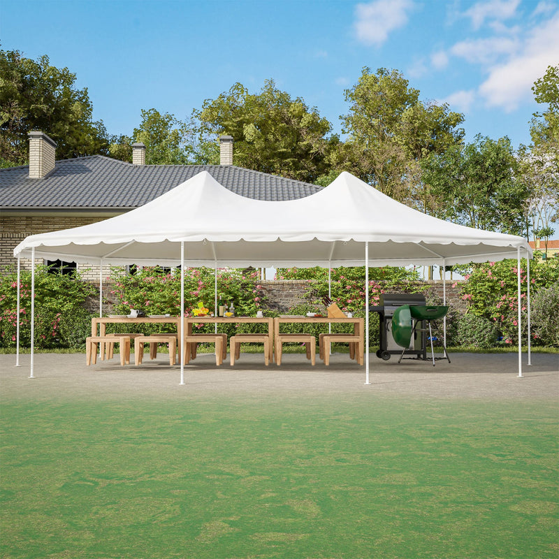 [29X21FT] Extra-Large Heavy-Duty Outdoor Waterproof Party, Wedding Tent With Steel Frame (SAK53821)