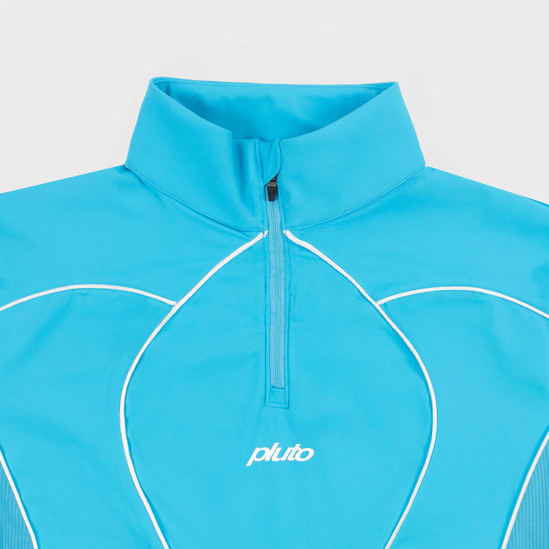 CANDLE QUARTER-ZIP | AQUA