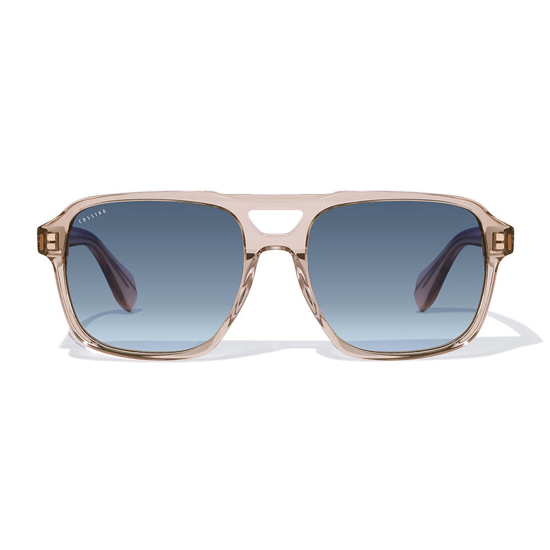 Versailles 56mm Aviator Sunglasses | Champagne