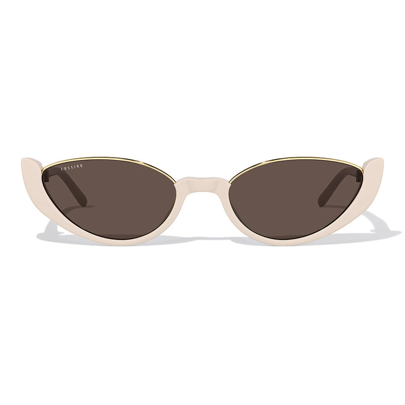 Amor 54mm Cat Eye Sunglasses | Cream