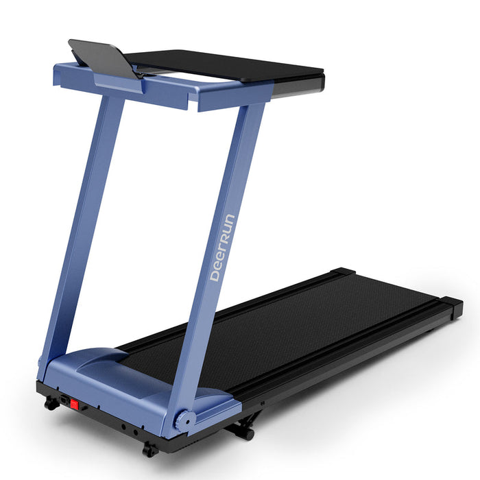 DeerRun All-New 2026 A1 Pro Move+  6% Incline Foldable Treadmill——Upgraded Chip & NFC Support | 350Lbs, 10mph Blue