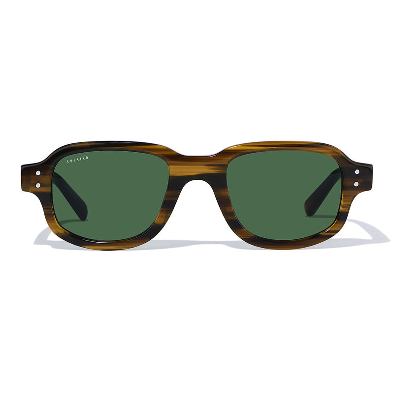 Tres 48mm Rectangle Sunglasses | Mahogany