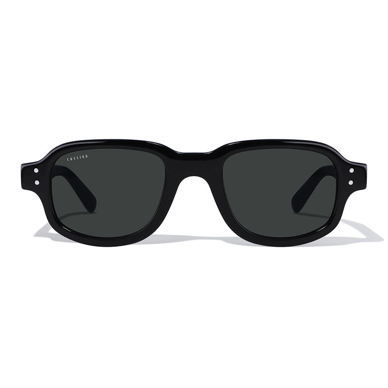 Tres 48mm Rectangle Sunglasses | Black