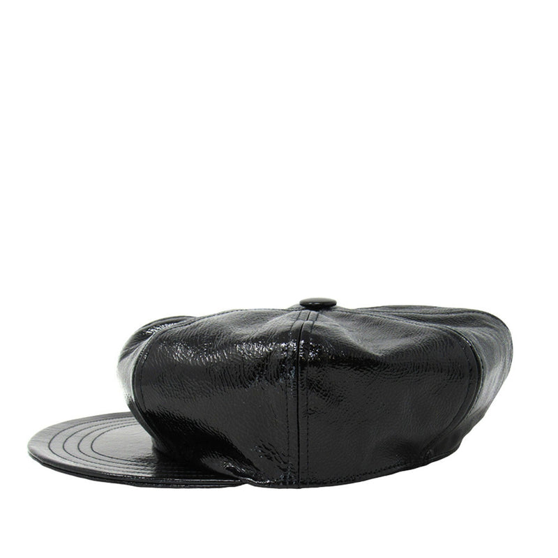 Madison Maison™  By Designing Hollywood Black Motorcycle Hat