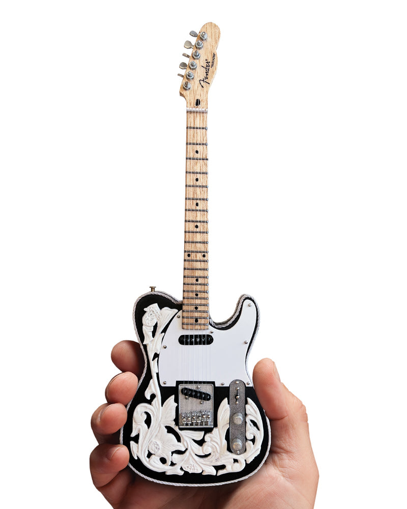 Waylon Jennings Tribute Mini Fender™ Tele™ Guitar Replica - Officially Licensed