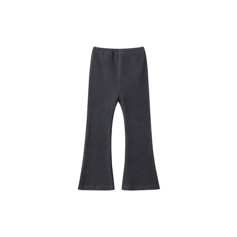 Versatile Casual And Stylish Solid-color Leggings For Little Girls