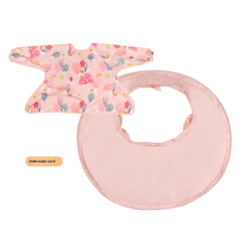 All-in-one Anti-dirt Bib For Baby Dining Tables