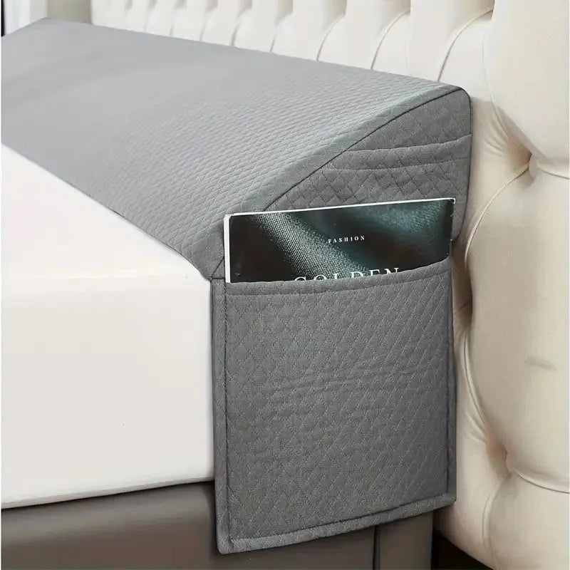 Air Layer Fabric Gap Filler Pillow – Diamond-Shaped Pocket Cushion
