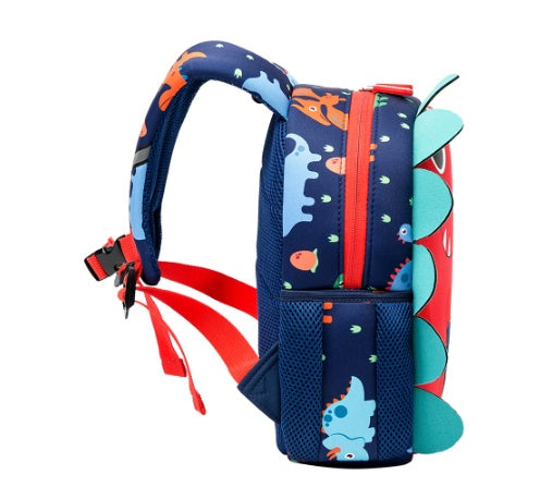 Cartoon Cute Children Kindergarten Dinosaur School Bag