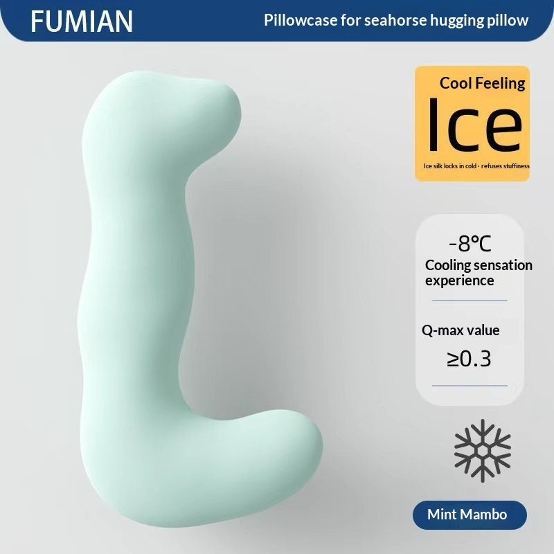 Long Body Pillow for Side Sleepers – Removable Washable Cover, Hollow Fiber Fill