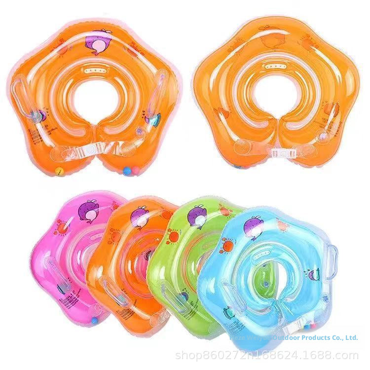 Baby Swimming Neck Ring-Orange-1 Pack